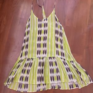 Acacia Swimwear St. Tropez silk dress- Arrows